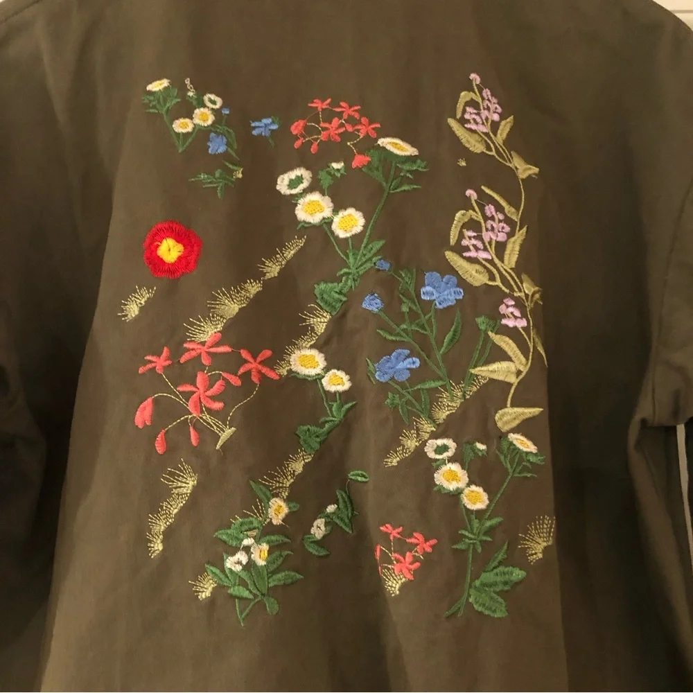 Embroidered Shacket - Picture 4 of 6